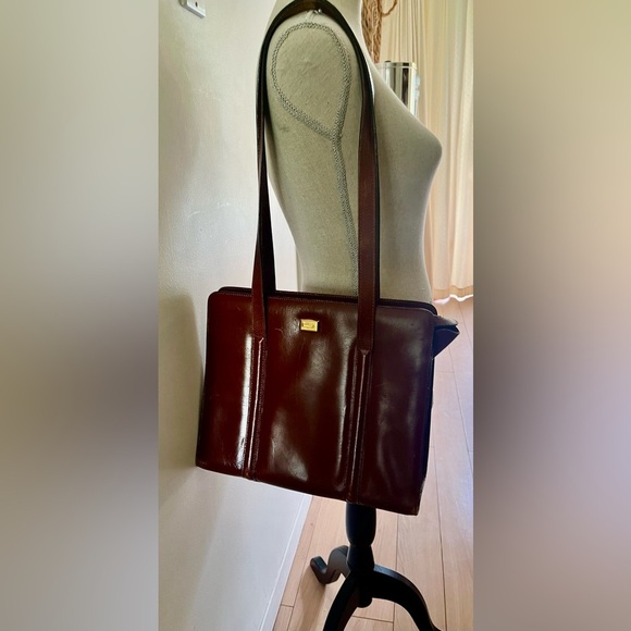 Bally Handbag Purse Large Leather - Picture 3 of 10